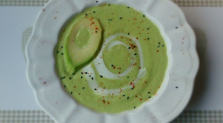Zupa krem z awokado